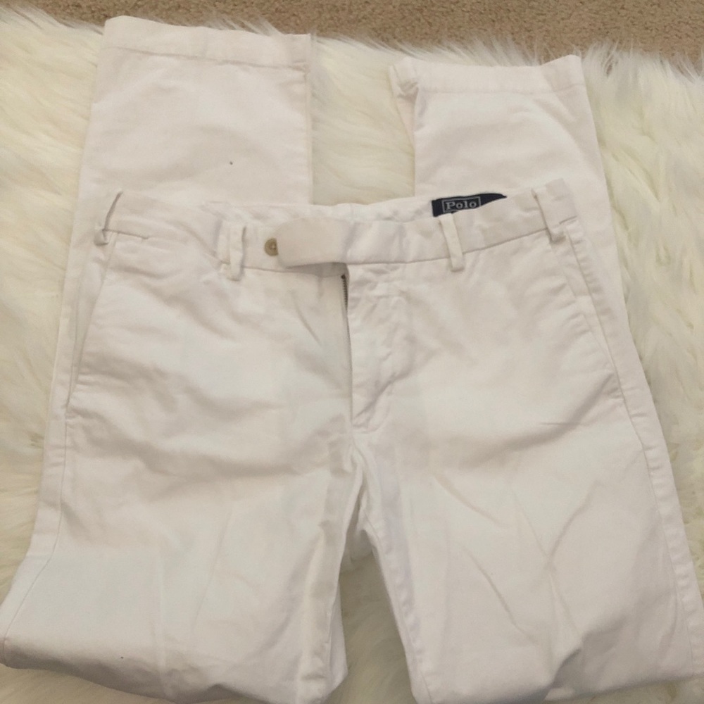 White Polo Ralph Lauren Pants